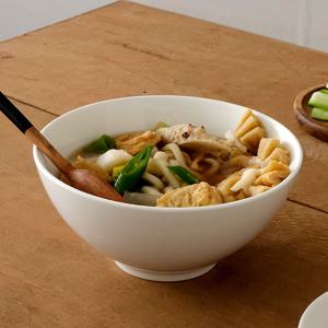 크림화이트 플레인 면기 2P