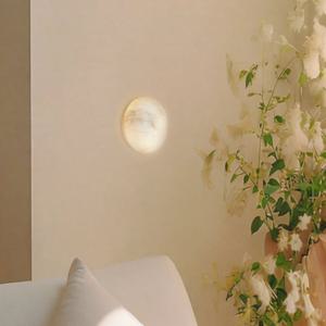 벽등 실내 벽조명 스톤 알라바스타 대리석 마블 타원형 지름130 LED 5W 타원형130