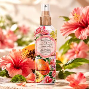 프루트앤주스 향수 스프레이 바디로션 150ml - 파파야&히비스커스