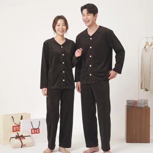 구름처럼 포근한 극세사 스판 커플 홈웨어 세트