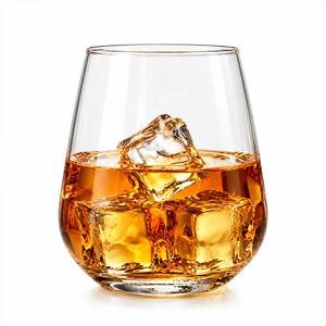 Libbey No4076 브리앙스스템리스와인잔_375ml 디저트 아이스크림 요거트 물잔 유