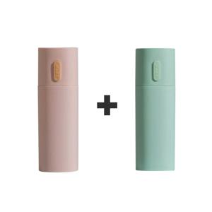 파스텔 휴대용 치약칫솔케이스 L 1+1 여행용 휴대용 사무실용 칫솔통