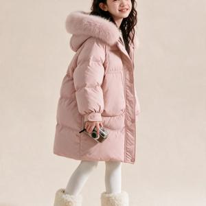 퍼 후드 롱 패딩 코트 R26754