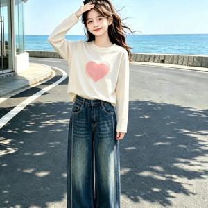 하트 포인트 긴소매 티셔츠 R26664