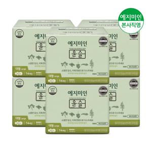 한방 윤슬 순한 생리대 대형 14Px6팩