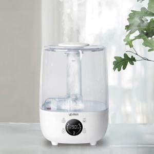 어반 대용량 듀얼노즐 초음파 가습기 4L 리모컨 통세척 투명 UEH-D4L