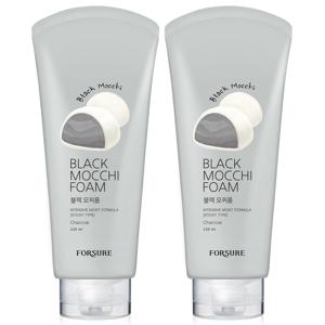 블랙& 화이트 모찌 클렌징폼 220ml 2개