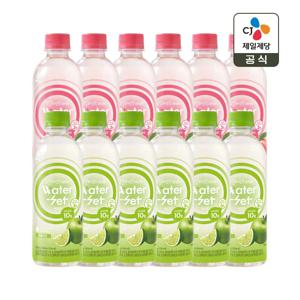 워터셋 이온음료 애플라임 500ml x6개+피치리치 500ml x6개