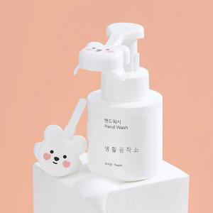 생활공작소 핸드워시 용기 250ML 3개 + 생곰이 거품툴 피치 1개 (향선택)