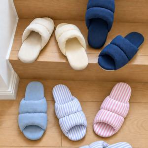 말랑듀베 폭신한 슬리퍼 6colors 퍼프밴드 실내화 층간소음 룸슈즈 거실 실내 구름 커플