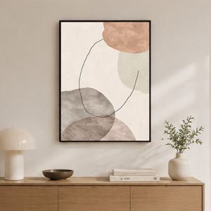 북유럽 추상화 그림 액자 미니멀 모던아트 거실 인테리어 포스터 여유