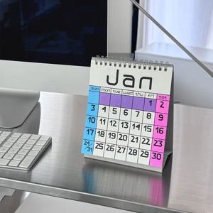 2027 리소그라프 탁상 달력 테이블 캘린더