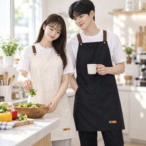 방수앞치마 미용실 업소용 바리스타 어린이집 리빙올 주방앞치마 카페앞치마 업소용앞치마