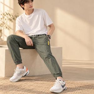 조거 팬츠 여름 쿨링 9부 밴딩 초경량 작업복 일자 시원한 바지 밴딩바지 9부바지 냉감바지