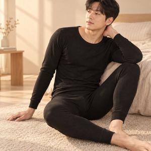 맨즈 베이직 기모 내복 발열 내의 세트 남자내복 타이즈 군인 선물 기모내의 상하의세트