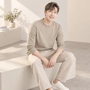 베이직 티셔츠 테브 긴팔 라운드넥 남성 무지 롱슬리브 가을티셔츠 기본긴팔 기본티셔츠 긴팔티