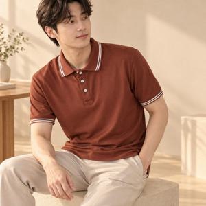 피케 티셔츠 로키 코튼 남자 카라 반팔티 쿨링 PK 면티 골프웨어 남성카라티 스포츠카라티