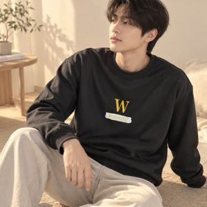 롱슬리브 데일리티 기본긴팔 웨더 마틴 남성긴팔 심플티 긴팔 라운드 티셔츠 간절기 남성