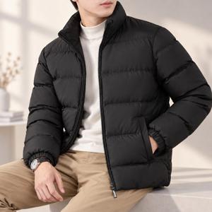 남성 데일리 숏패딩 겨울 방한 웰론 점퍼 아우터 데니안 스탠다드 잠바 웰론패딩 겨울점퍼