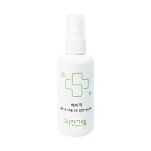 무향 저자극 휴대용 뿌리는 소독제 자연그램 베이직 100ml