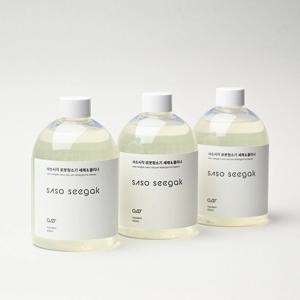 냄새 제거 전용 사소시각 로봇청소기 세제 걸레 쉰내 해결 완벽 호환 3개 세트