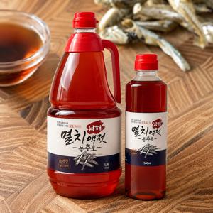 감칠맛 가득 남해동추호 멸치액젓 액젓 500ml 1.8L