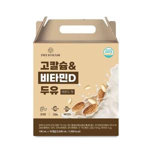 고칼슘&비타민D 두유 아몬드잣 190ml 16개입
