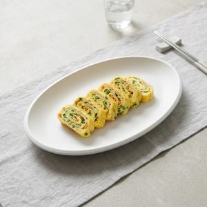 아이다 노르딕 타원접시 23cm 오벌접시 브런치 도자기 플레이트