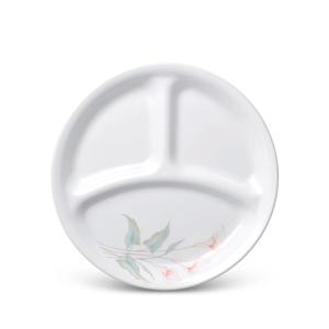 백합 삼절접시 소 1P LV-385