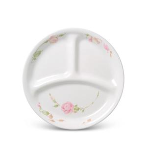 장미 삼절접시 소 1P RS-385