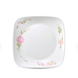 장미 사각접시 중 1P RS-2211