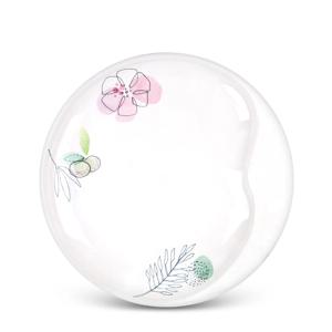 파스텔멜로디 손잡이대접시 1P PD-6410