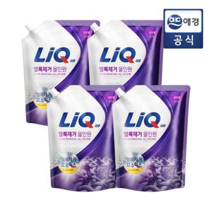 리큐 얼룩제거 올인원 세탁세제 2.1Lx4개 (일반/드럼)