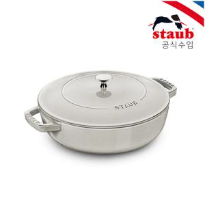 [공식] 시스테라 전골냄비 28cm 화이트트러플 ST26128107 (꼬깔손잡이 증정)