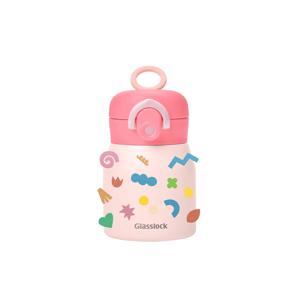 글라스락 킨더버디 링 텀블러 200mL (체리핑크)