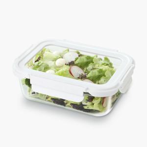 클린 내열유리 반찬통 밀폐용기 전자레인지용기 800ml