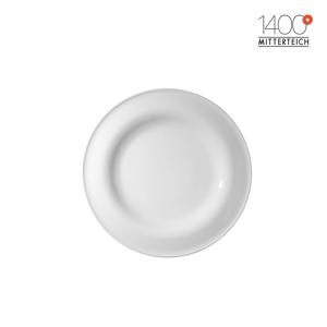 온다 콜렉션 28cm 원형 접시 화이트 양식 디너 플레이팅접시