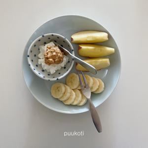 도트 소스볼+파스텔 접시+커트러리 / 선물 포장 세트