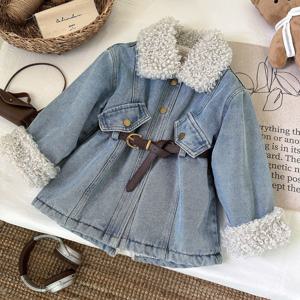 보아 카라 벨티드 데님 원피스 R28550