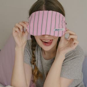 스트라이프 코튼 수면안대 숙면 눈가리개 패브릭 자체제작 국산 4color