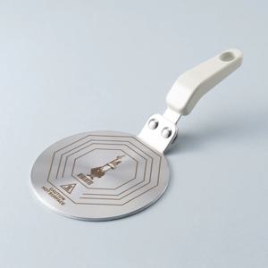 비알레띠 모카포트 인덕션 플레이트 크림 열전도판