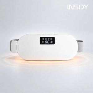 복부 온열 찜질기 배 진동 마사지기 허리 안마기 IWM-A1