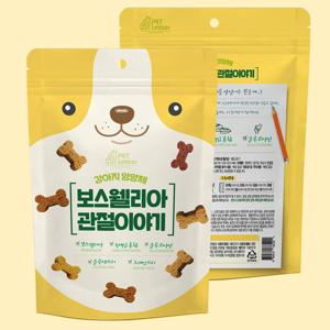 강아지 쿠키 애견 과자 간식 보스웰리아 관절이야기 100g