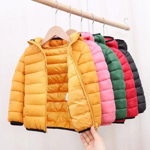 캔디 컬러 후디 경량 패딩 점퍼 R28905