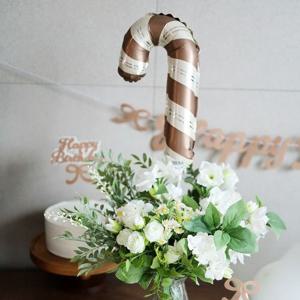 초코 지팡이 미니 벌룬 지팡이 캔디 풍선 크리스마스 생일파티