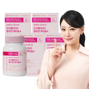 생생바인 리프레시미 트리펩타이드 콜라겐 레티놀A 60정 4개