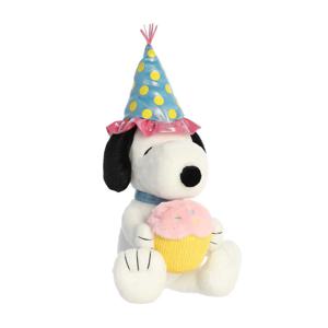 생일 축하 스누피 애착 봉제 인형