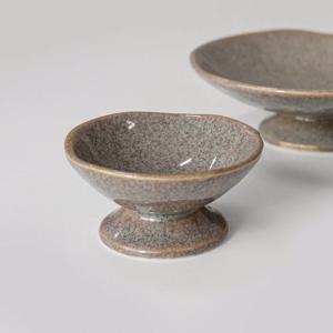 코코로 모카 굽 찬기 S 8cm 일본식그릇 미니찬기