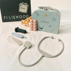 LIEWOOD_미용실 병원놀이 가방 엘러리 어린이 역할놀이 세트