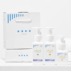 이공이공 버블 핸드워시 선물세트 3종 500ml 300ml 집들이 답례품 선물박스